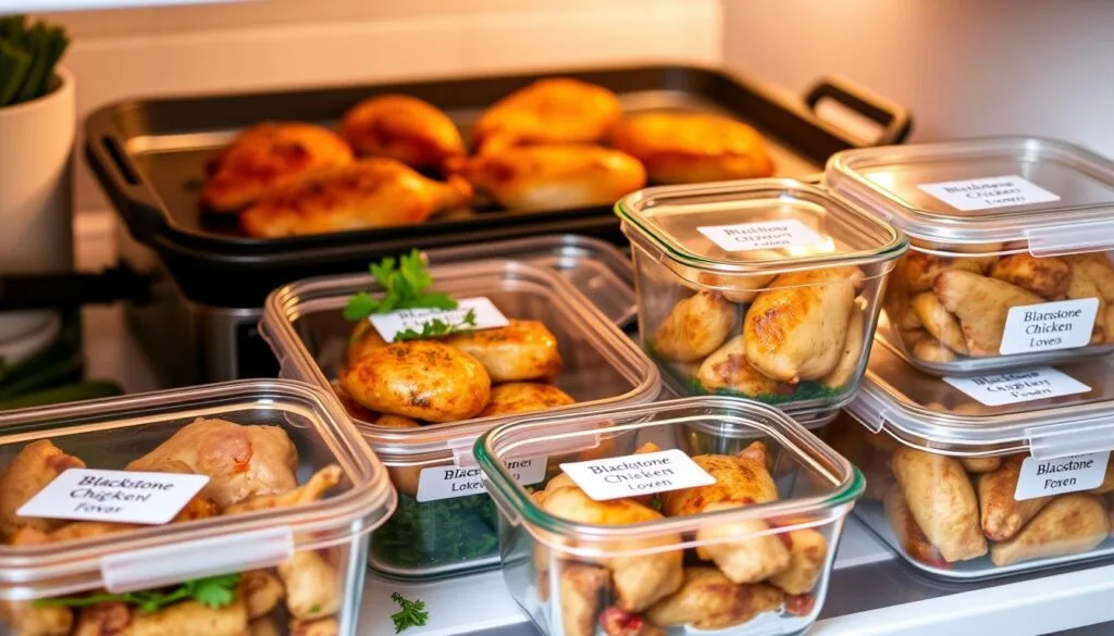 Blackstone Chicken Leftovers Storage