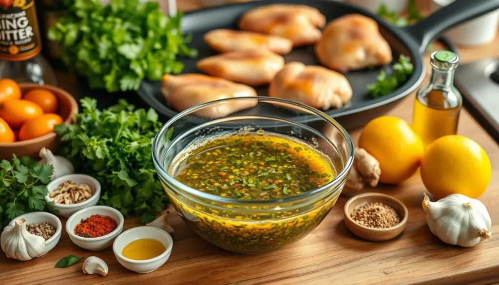 Blackstone Chicken Marinade Preparation