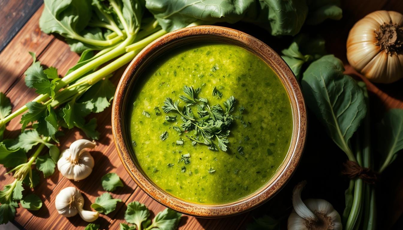 turnip green soup